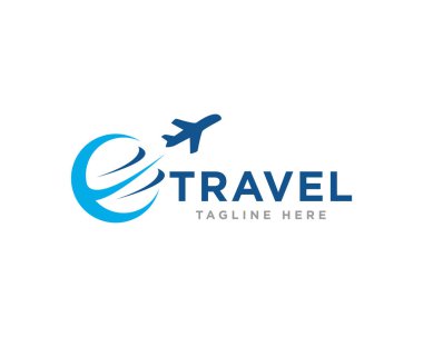 Seyahat Logosu Tasarım Vektörü