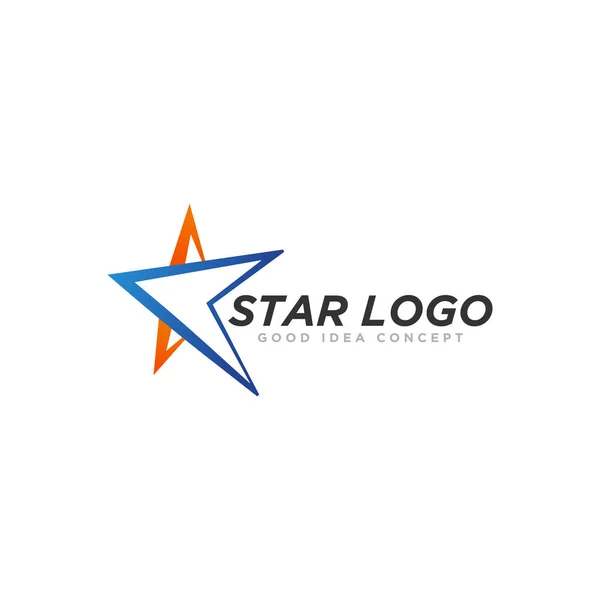 Star Logo Icon Design Vektor — Stockvektor