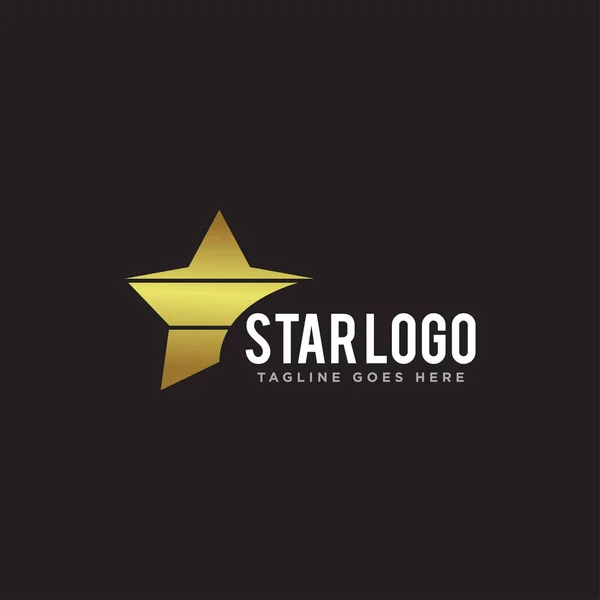 Star Logo Icon Design Vektor — Stockvektor