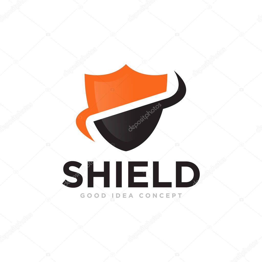 Shield Protection Logo Icon Design Vector