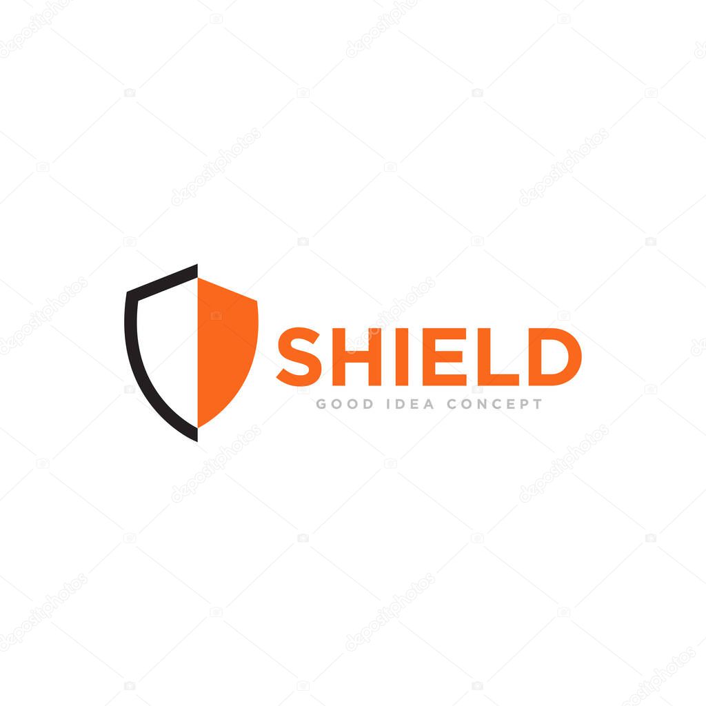 Shield Protection Logo Icon Design Vector