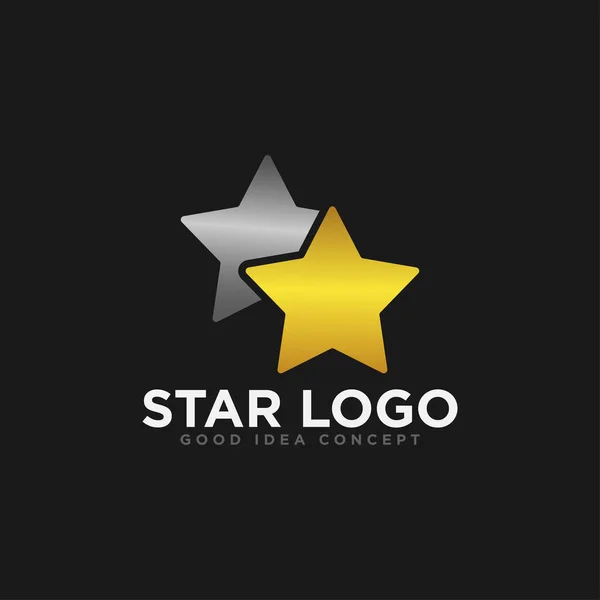 Star Logo Icône Design Vecteur — Image vectorielle