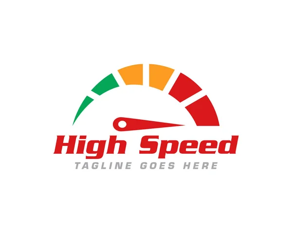 Hız Logosu Tasarım Vektörü