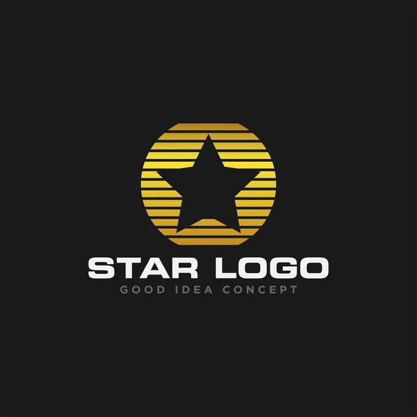 Star Logo Icon Design Vektor — Stockvektor