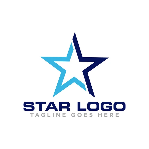 Ikona Symbolu Gwiazdy Wektor Projektowania — Wektor stockowy