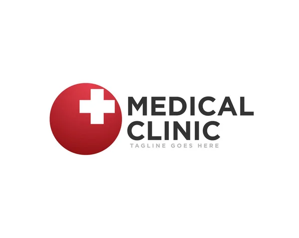 Medical Care Logo Design Vektor — Stockvektor