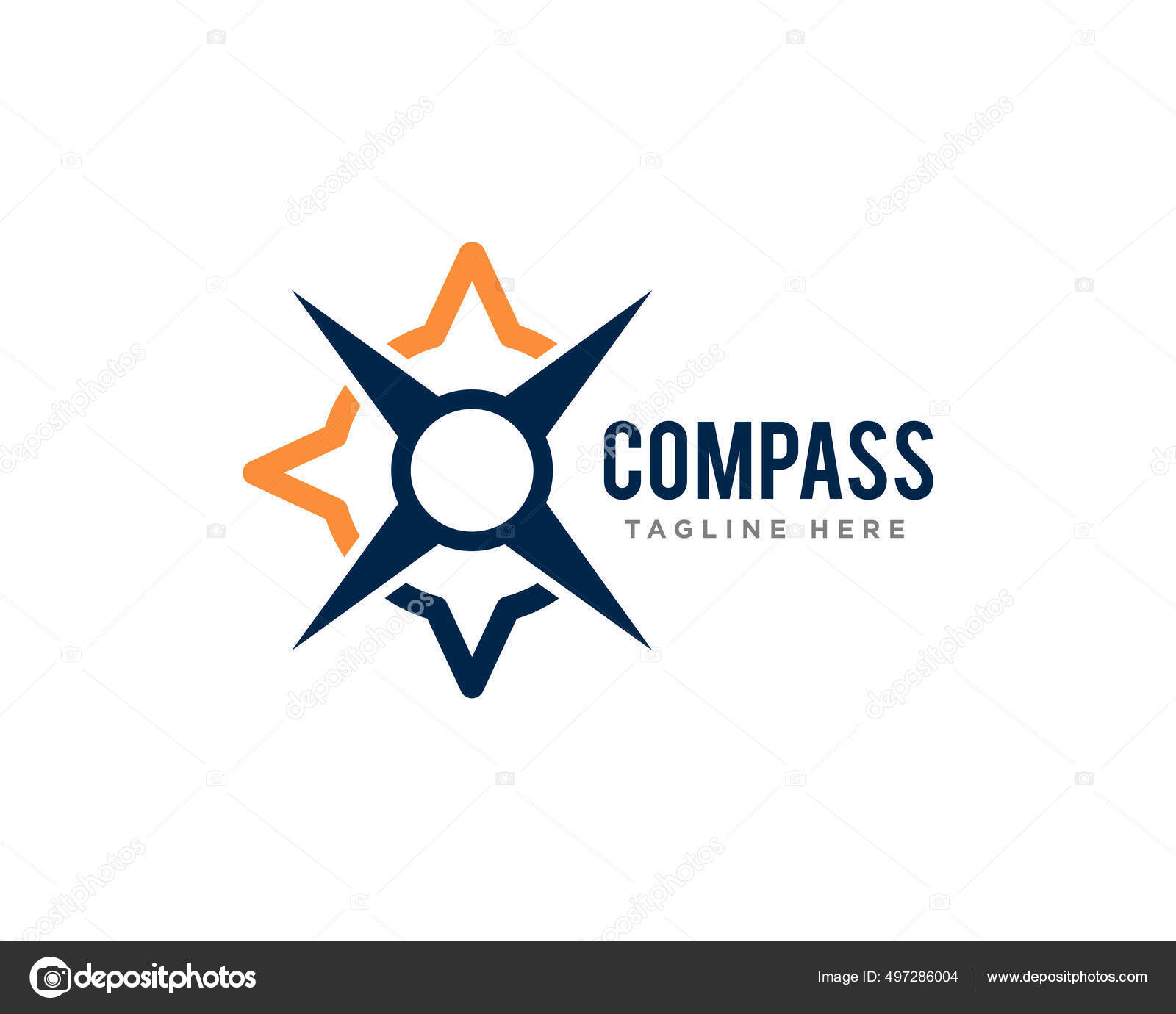 指南针标志图标设计矢量图库矢量图©Nano99 497286004, image size:1600x1380