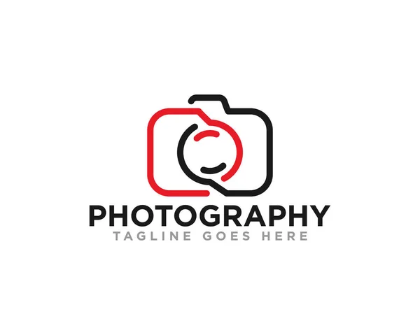 Kamera Fotoğrafı Logosu Simge Tasarım Vektörü