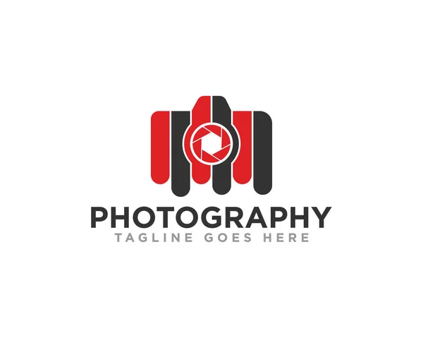 カメラ写真ロゴアイコンデザインベクトル — ストックベクタ
