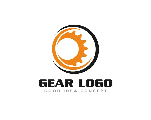Gear Logo Icon Design Vektor — Stockvektor