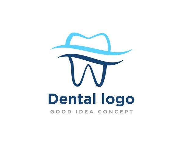 Medical Dental Logo Design Vector —  Vetores de Stock