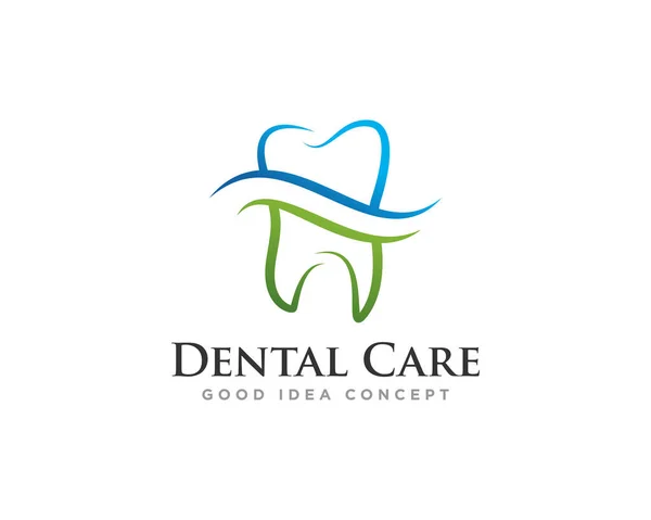 Medical Dental Logo Design Vector —  Vetores de Stock