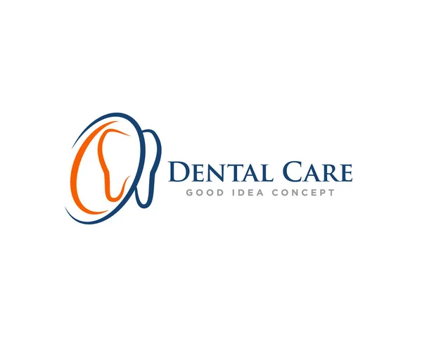 Medical Dental Logo Design Vector —  Vetores de Stock