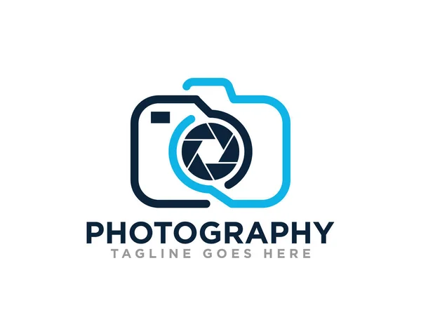 Kamera Fotoğrafı Logosu Simge Tasarım Vektörü