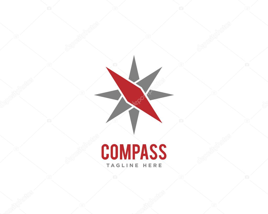 Compass Logo Icon Design Vector