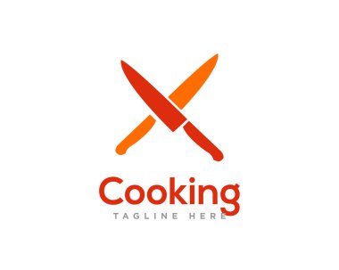 Yemek Logosu Simgesi Tasarım Vektörü