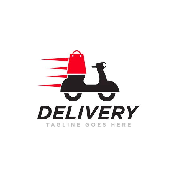 Вектор Дизайна Логотипа Fast Delivery Logo — стоковый вектор