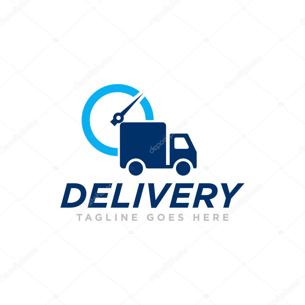 Fast Delivery Logo Icon Design Vector