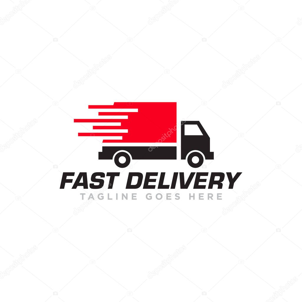 Fast Delivery Logo Icon Design Vector