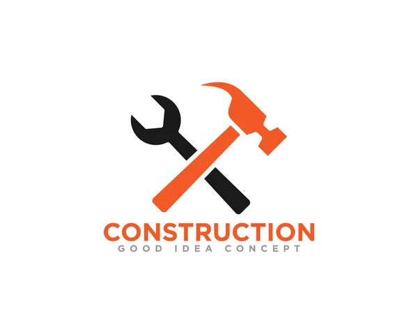 Construção Logotipo Edifício Ícone Design Vector —  Vetores de Stock