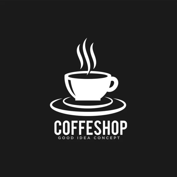 Coffee Logo Icon Design Vector — Stock Vector