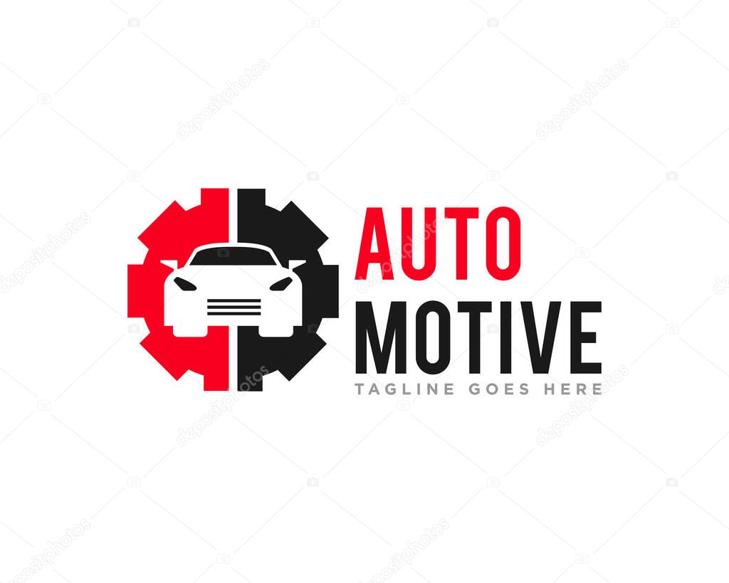 Car Service Logo Design Vector