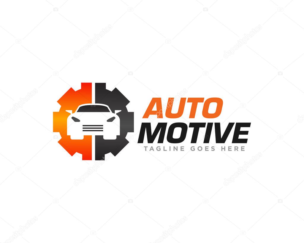 Car Service Logo Design Vector