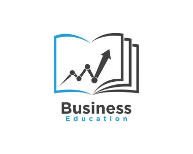 Eğitim ve Mezuniyet Logosu Tasarım Vektörü