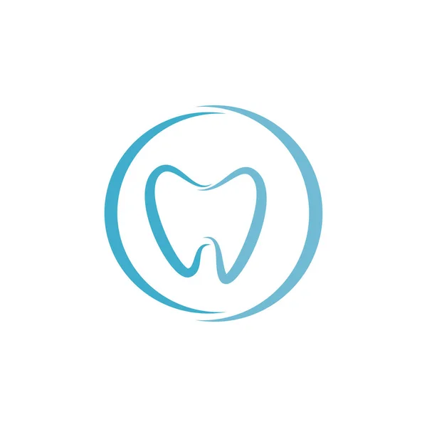 Vector Diseño Logotipo Dental Médico — Vector de stock