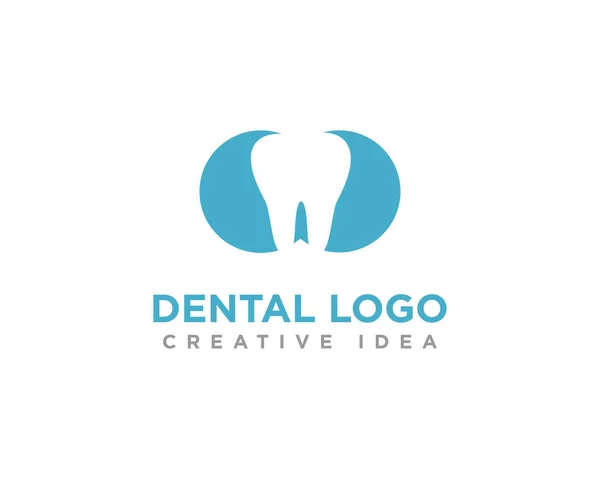 Medical Dental Logo Design Vector —  Vetores de Stock