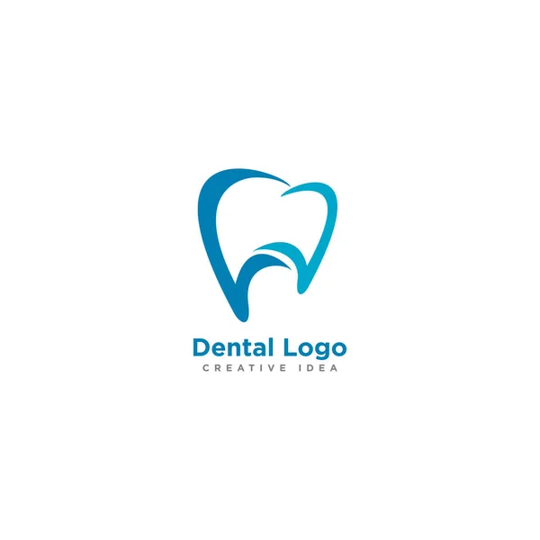 Medical Dental Logo Design Vector —  Vetores de Stock