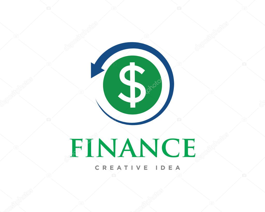 Finance and Accounting Logo Design Vector