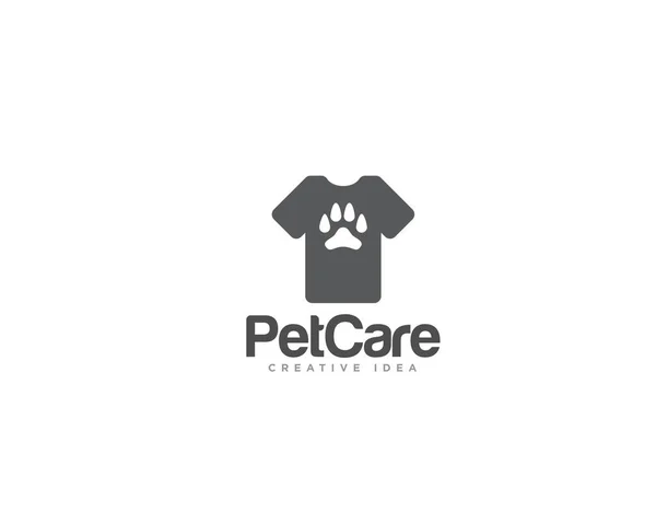 Pet Care Logo Design Vector — Stock Vector