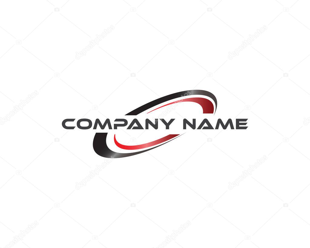 Swash Abstract Logo Design Vector