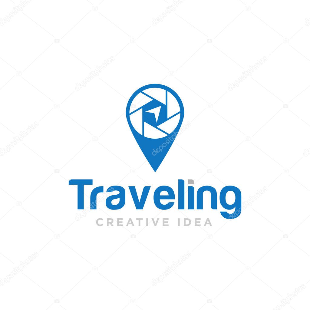 Traveling Logo Icon Design Vector