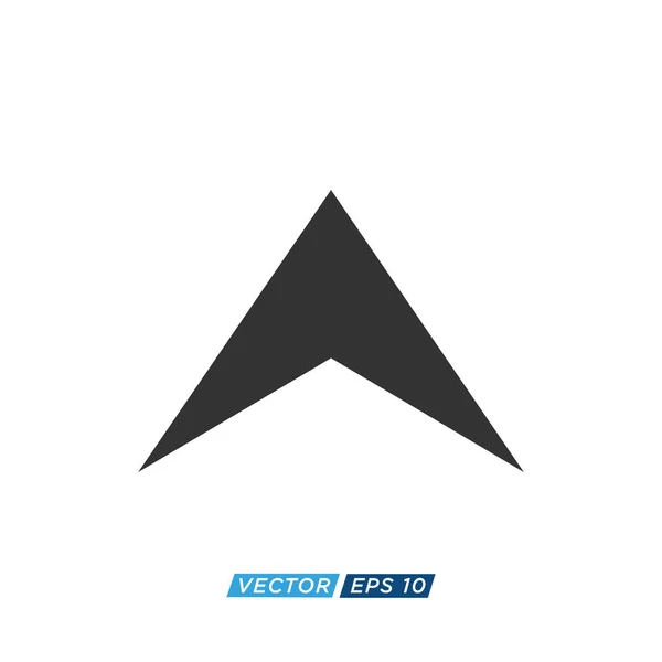 Arrow Download Upload Icon Design Vector — Vetor de Stock