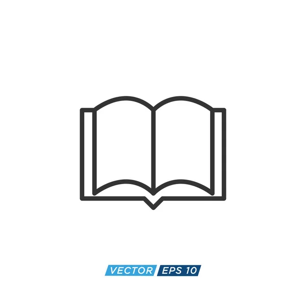 Book Education Icon Design Vector — Stock Vector