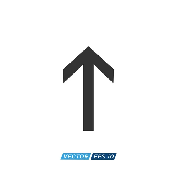 Arrow Download Upload Icon Design Vector — Stock Vector