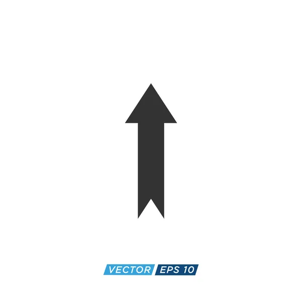 Arrow Download Upload Icon Design Vector — Vetor de Stock