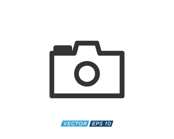 Kamera Icon Design Vektor Vorlage — Stockvektor