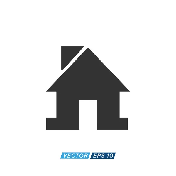 Huis Huis Logo Icon Vector — Stockvector