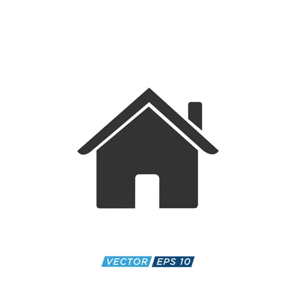 Zuhause Und Haus Logo Icon Vector — Stockvektor