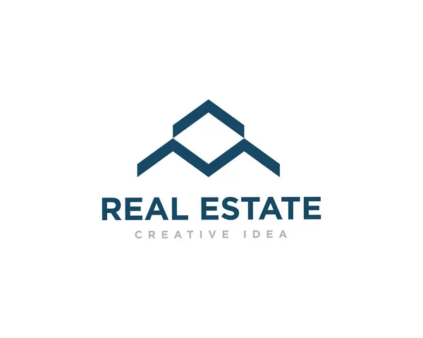 Real Estate Logo Icon Design Vector — Stock vektor