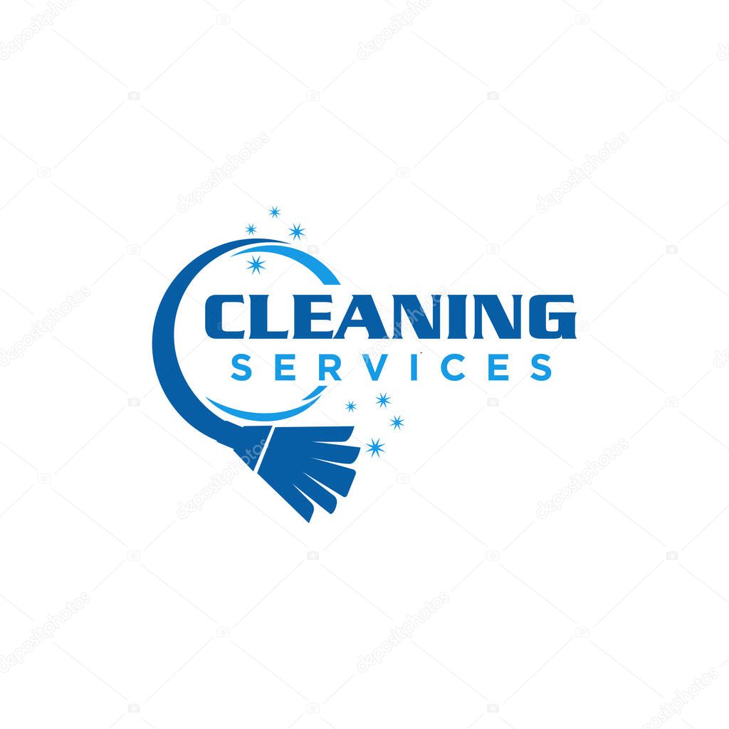 Cleaning Logo Icon Design Vector