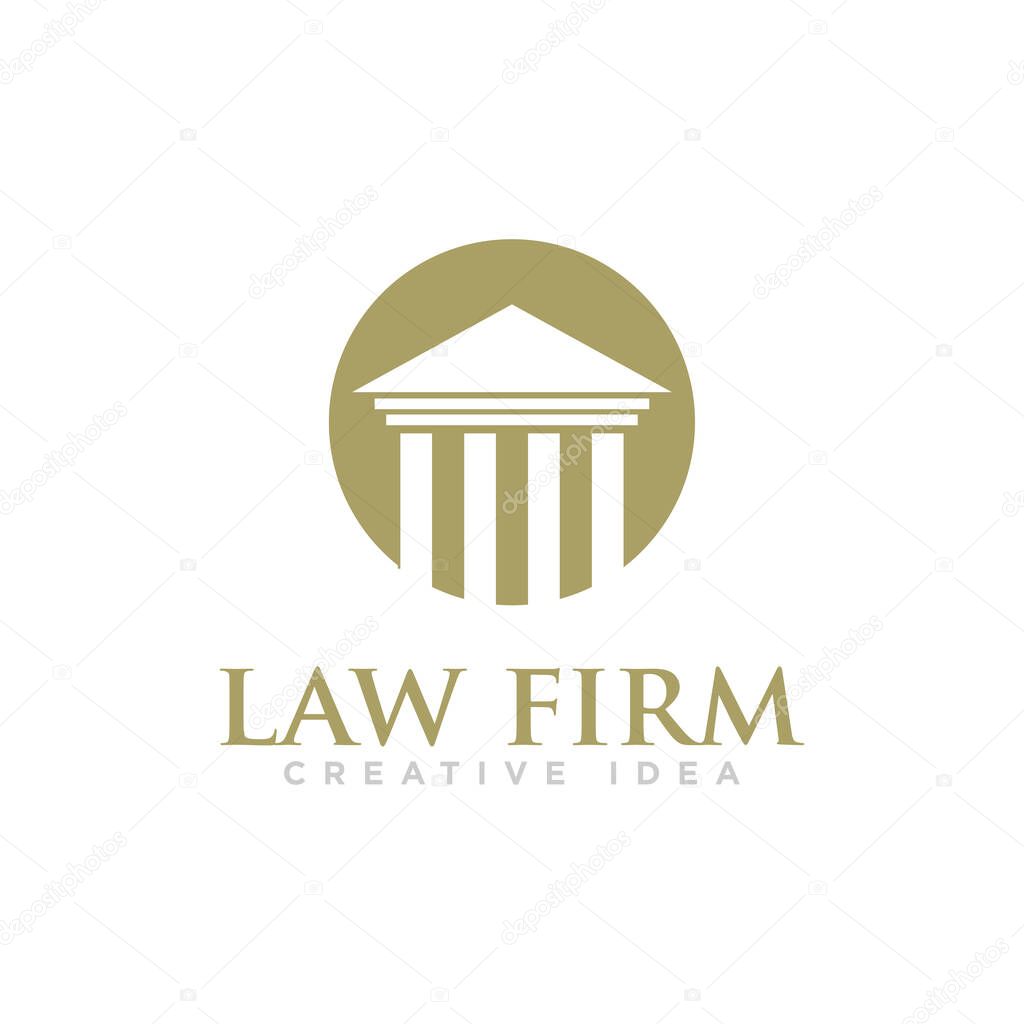 Law Firm Logo Design Vector