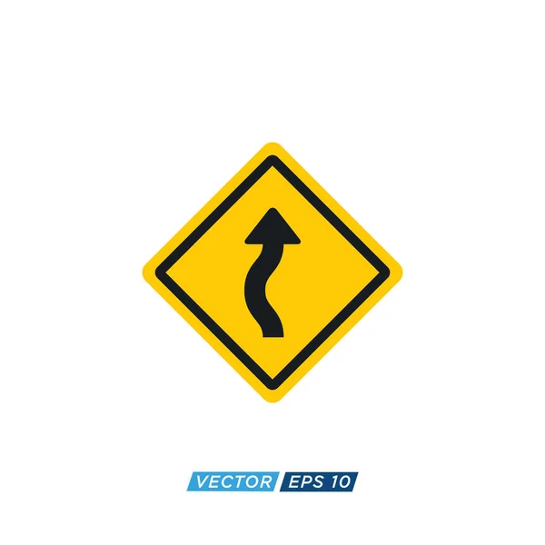 Verkeer Borden Pictogram Ontwerp Vector — Stockfoto