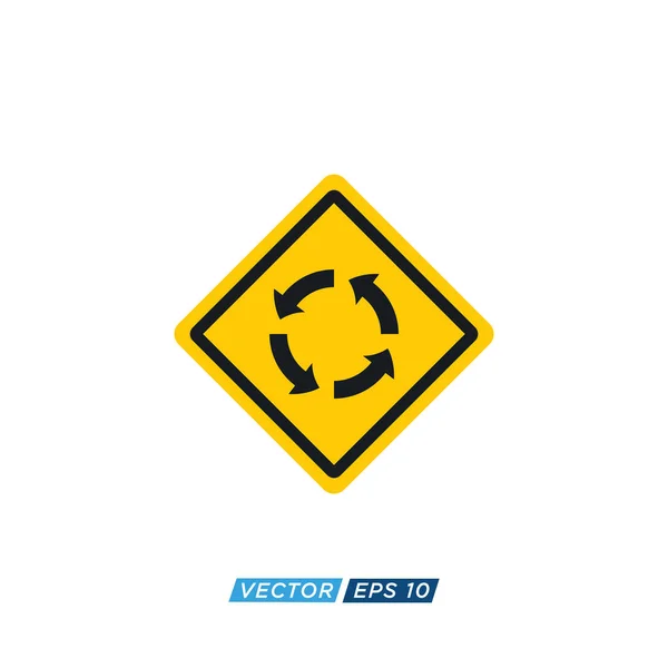 Traffic Signs Icon Design Vector — Stock Photo, Image