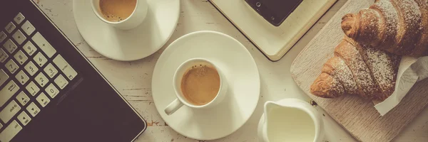 Kaffepaus affärsidé — Stockfoto