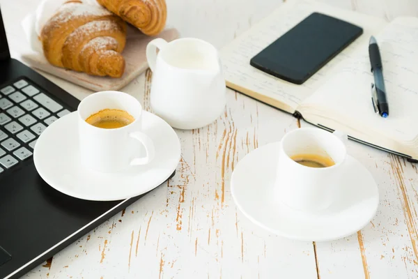 Concetto di pausa caffè business — Foto Stock