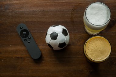 Futbol Şampiyonası izlemek için parti Gıda seçimi